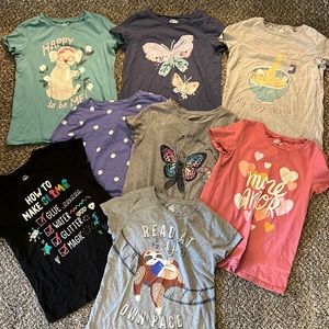 Bundle of 8 short sleeve t shirts 14 or 14/16